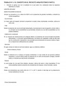 TRABAJO- EL CONCEPTO EN EL PROYECTO ARQUITECTÓNICO