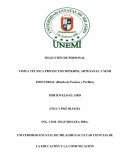 Informe de selecciono de personal