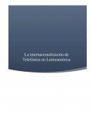 La Internalizacion de Telefonica.