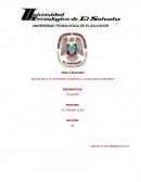 UNIVERSIDAD TECNOLÓGICA DE EL SALVADOR