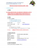 EL CONOCIMIENTO DEL USUARIO DE SU DERECHO A QUEJA O RECLAMO EN EL LIBRO DE RECLAMACIONES EN LA EMPRESA DE TRANSPORTE PUBLICO HUANCHACO S.A