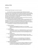 Carta de ofrecimiento a expatriado.