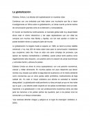 Globalización en sonora