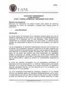 EVOLUCION Y BIODIVERSIDAD CLASE PRÁCTICA ETAPA 1 TEORÍAS, EVIDENCIAS Y MECANISMOS EVOLUTIVOS