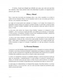 Ética del Abogado. La Persona Humana