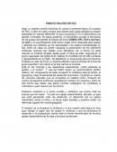 Ensayo dialogo de paz