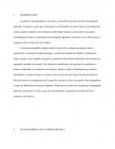 Topografias aplicadas a las actividades mineras