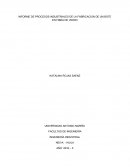 INFORME DE PROCESOS INDUSTRIALES DE LA FABRICACION DE UN BOTE EN FIBRA DE VIDRIO