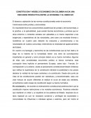 CONSTITUCION Y MODELO ECONOMICO EN COLOMBA HACIA UNA DISCUSION PRODUCTIVA ENTRE LA ECONOMIA Y EL DERECHO