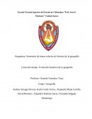 Seminario de temas selectos de historia de la geografía