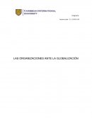 LAS ORGANIZACIONES ANTE LA GLOBALIZACIÓN