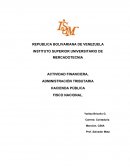 Actividad financiera, administración tributaria, Hacienda Pública Fisico Nacional