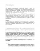 Sobre arraigo domiciliario