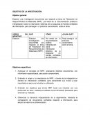 Planeación de requerimientos materiales.