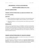 GUIA DE LABORATORIO UNIDADES, SISTEMA INTERNACIONAL (SI), ANALISIS DE UNIDADES Y USO