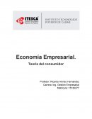 Economía Empresarial. Teoría del consumidor