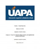 Trabajo final Derecho antiguo romano y las legislaciones actuales dominicanas