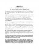 APOYO #1 “El Futuro Me Pertenece Nicola Tesla”