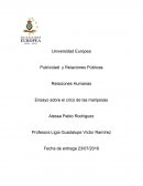 Relaciones Humanas Ensayo sobre el circo de las mariposas
