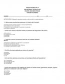 EXAMEN SEGUNDO PARCIAL HISTORIA DE MÉXICO