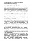 Antecedentes del derecho mercantil en Latinoamérica