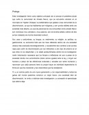 Esta investigación tiene como objetivo principal dar a conocer el problema social que sufre la comunidad de Amado Nervo