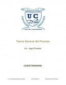 Teoria general del proceso. CUESTIONARIO.Definición de Derecho