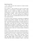 Derecho procesal penal. En un ajuste de cuentas