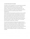 Análisis mercados financieros