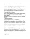 ¿Por qué el estado neoliberal genera desigualdad y deshumanización?