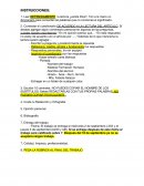 INSTRUCCIONES.Existe Dios