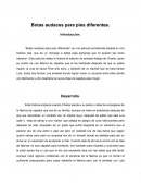 Botas audaces para pies diferentes.