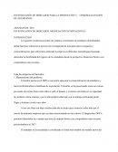 INVESTIGACIÓN DE MERCADOS NEGOCIACIÓN INTERNACIONAL