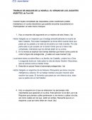 TRABAJO DE ANÁLISIS DE LA NOVELA EL VERANO DE LOS JUGUETES MUERTOS, de Toni Hill