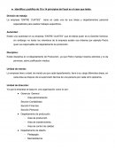 Fundamentos de la administracion. La empresa “ENTRE CUATES”