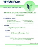 Aplicación de métodos cuantitativos en el área de materiales de la empresa Freudenberg-NOK Sealing Technologies para validar si es conveniente la compra de una máquina para mejorar los tiempos de entrega de órdenes.
