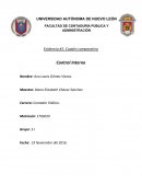 Evidencia #1: Cuadro comparativo Control Interno