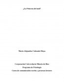 Comunicación escrita y procesos lectores. La Princesa del mal