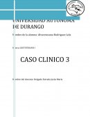 DIETOTERAPIA I CASO CLINICO 3