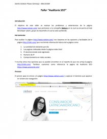 Informe Final de Auditoria Ejemplo Practico. Página 1
