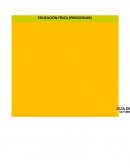 EDUCACIÓN FÍSICA (PREESCOLAR)