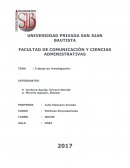 Trabajo de investigación. Políticas Empresariales