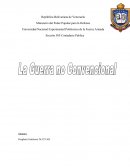 Rebaja los estándares de la vida civil a través de prácticas inhumanas (escasez de productos de consumo diario y tecnológico). Resulta más económica para el agresor por cuanto no tiene gastos extremos que ocasionan los combates, invasiones y enfrent