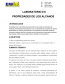 PROPIEDADES DE LOS ALCANOS