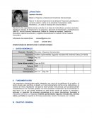 Más de 10 años de experiencia en las áreas de Producción, planificación y comercio exterior; 5 años en las industrias Farmacéutica, textil y Electrónica, y 8 años en empresa de Consumo Masivo.