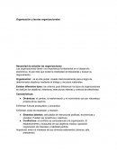 Organización y teorías organizacionales