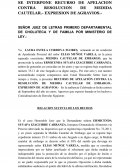 SEÑOR JUEZ DE LETRAS PRIMERO DEPARTAMENTAL DE CHOLUTECA Y DE FAMILIA POR MINISTERIO DE LEY.-