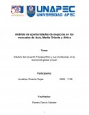 Análisis de oportunidades de negocios en los mercados de Asia, Medio Oriente y África