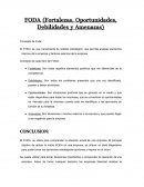 FODA (Fortalezas, Oportunidades, Debilidades y Amenazas)