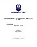 ANALISIS OPORTUNIDADES DE NEGOCIOS MERCADOS EU, AMERICA LATINA Y EL CARIBE